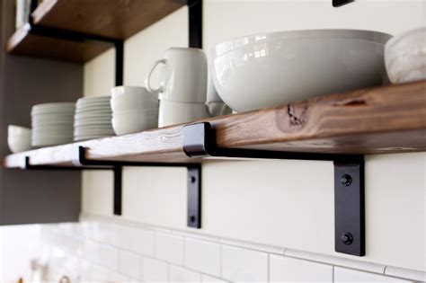 metal shelving brackets with hooks for kitchen shelves etsy|grocery store metal shelving brackets.